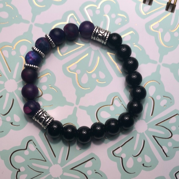 🌸Agate Stretch Bracelet - Picture 4 of 4